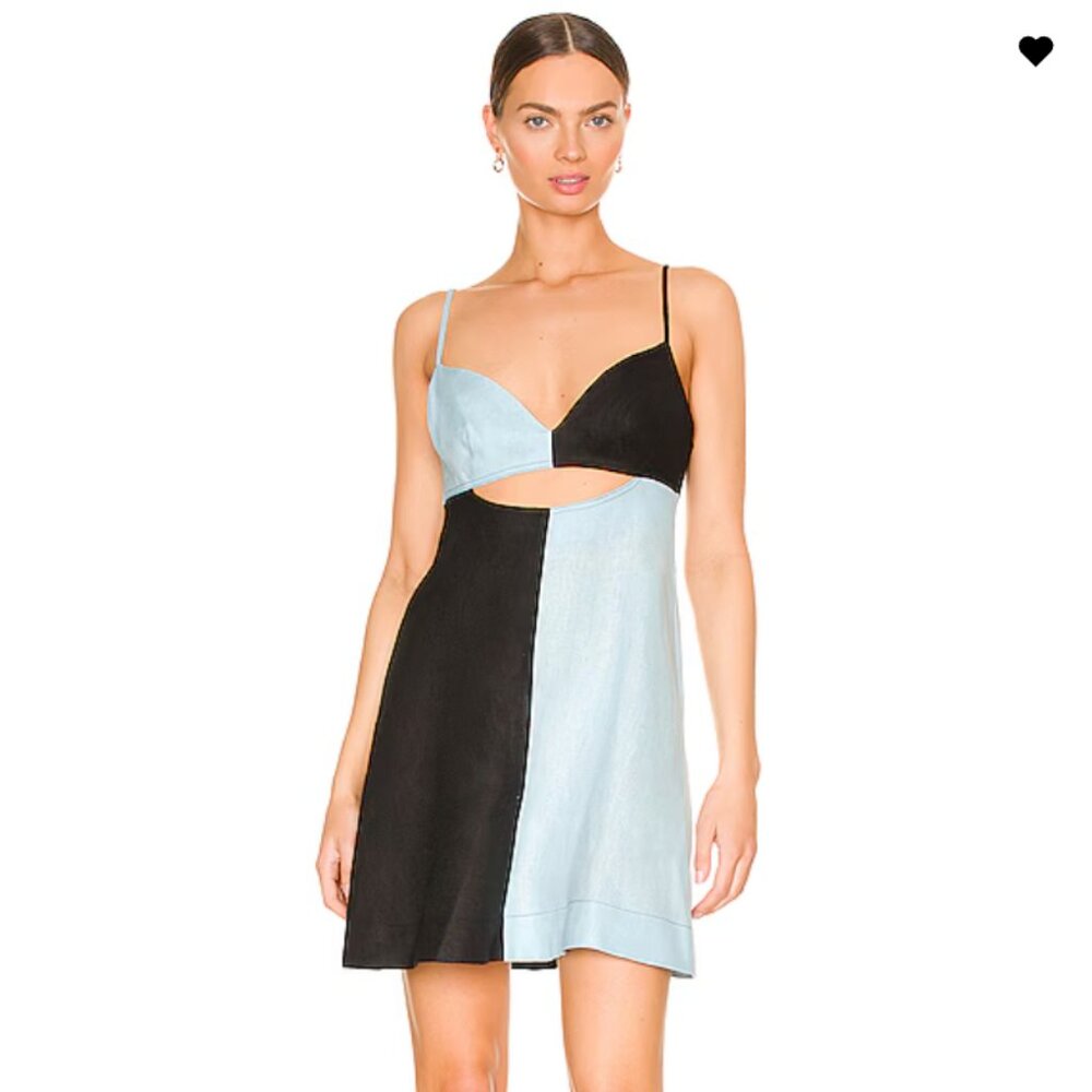 Matthew Bruch X Revolve Kimmie Colorblock Mini Dr… - image 2